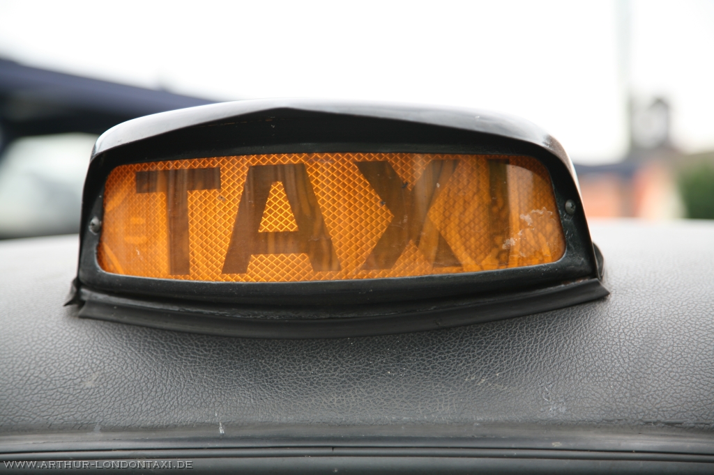 Rainy Day – nichts Besonderes für ein englisches Taxi